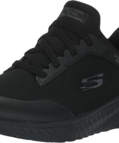 Skechers Women's Hands Free Slip-Ins Squad Chaos SR Adelo Health Care Professional Shoe