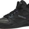 Reebok Royal BB4500 Hi2 High Top Sneakers for Men, Black or White Mens Basketball Shoes, Medium or Wide Width Size 7 to 14 Athletic Mens Shoes