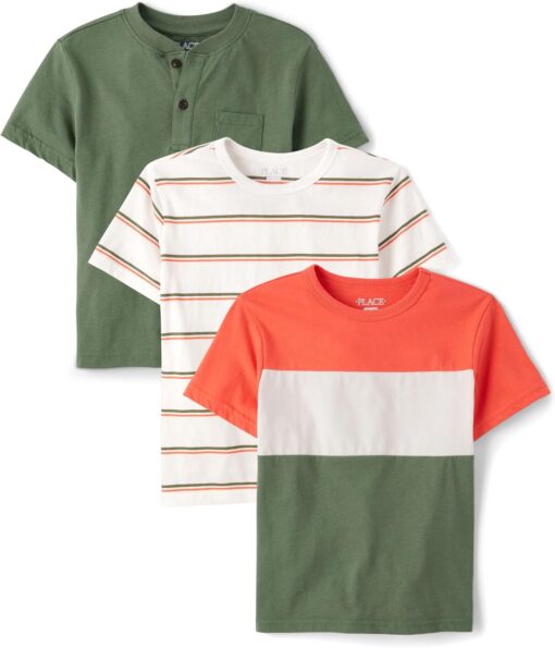The Children's Place Boys' Short Sleeve Knit T-Shirt