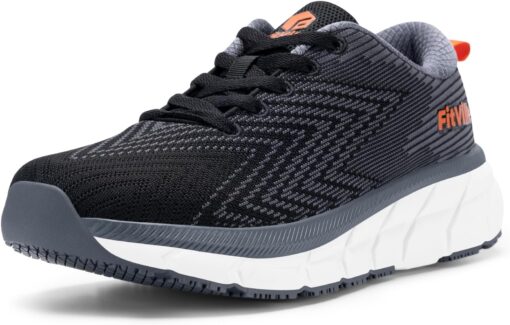 FitVille Wide Walking Shoes for Men Comfortable Lightweight Running Wide Toe Box Shoes for Men Non Slip Cushioned - Image 7