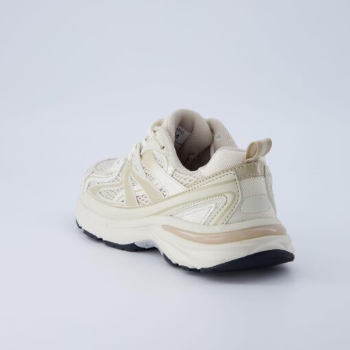 CUSHIONAIRE Sonic Women’s Comfortable Casual Walking Sneakers – Fabric & Vegan Leather Lace-Up Trainer + Memory Foam - Image 5