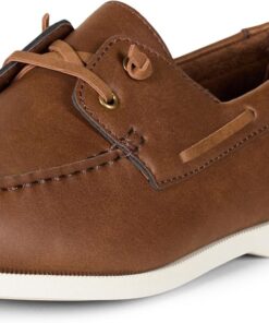 Amazon Essentials Men's Slip-On Boat Shoe with Ventilation