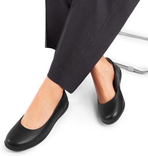 DREAM PAIRS Women’s Comfortable Ballet Dressy Work Flats, Round Toe Slip on Office Shoes - Image 8