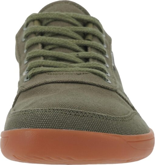 WHITIN Men's Wide Barefoot Shoes | Stylish Canvas Minimalist Sneakers | Zero Drop Sole - Image 3