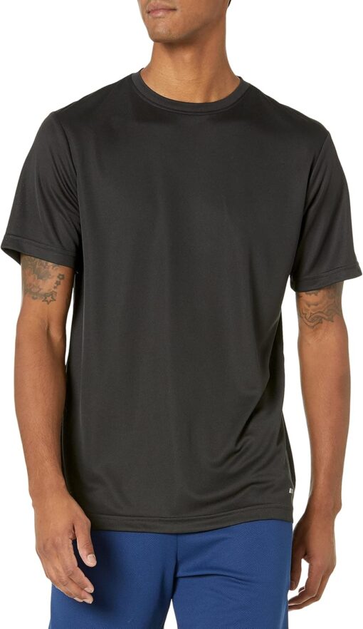 Amazon Essentials T-Shirts for Men, Active Performance Tech, Available in Big & Tall, Pack of 2 - Image 3