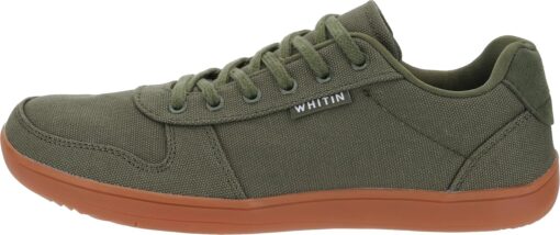WHITIN Men's Wide Barefoot Shoes | Stylish Canvas Minimalist Sneakers | Zero Drop Sole - Image 2