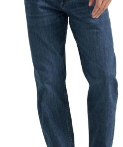 Wrangler Authentics Men's Classic 5-Pocket Relaxed Fit Flex Jean