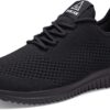 VAMJAM Men's Running Shoes Ultra Lightweight Breathable Walking Shoes Non Slip Athletic Fashion Sneakers Mesh Workout Casual Sports Shoes