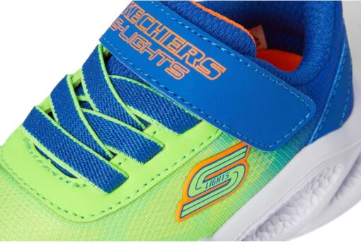 SKECHERS Boy's Meteor-Lights-krendo Sneaker - Image 7