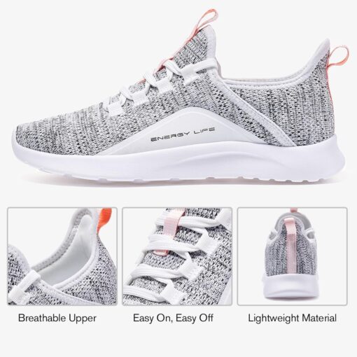 ALEADER Women's Energycloud Lightweight Slip On Walking Running Shoes - Image 6