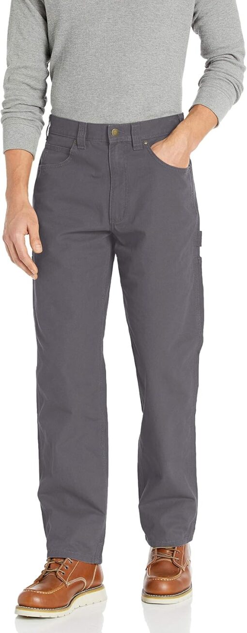 Amazon Essentials Men's Relaxed-Fit Carpenter Utility Pant with Tool Pockets