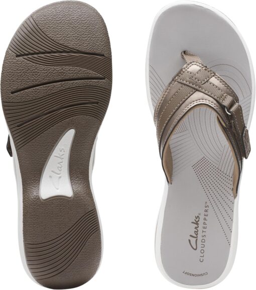 Clarks Women's Breeze Sea Flip-Flop - Image 8
