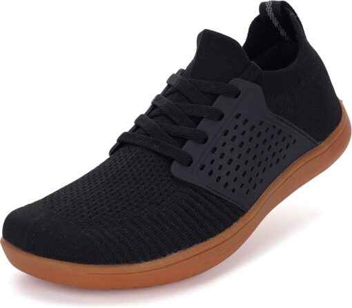 WHITIN Men's Wide Minimalist Barefoot Sneakers | Zero Drop | Midfoot Stability