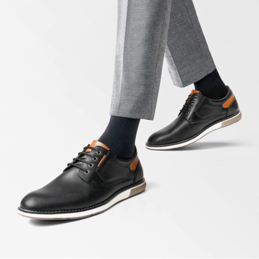 Bruno Marc Men's Casual Dress Oxfords Shoes Business Formal Derby Sneakers - Image 7