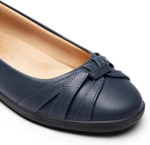 DREAM PAIRS Women’s Ballet Flats, Comfortable Round Toe Slip on Dressy Work Office Shoes with Arch Support - Image 6