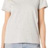 Amazon Essentials Women's Regular Fit 100% Cotton V-Neck Short Sleeve T-Shirt, Multipacks