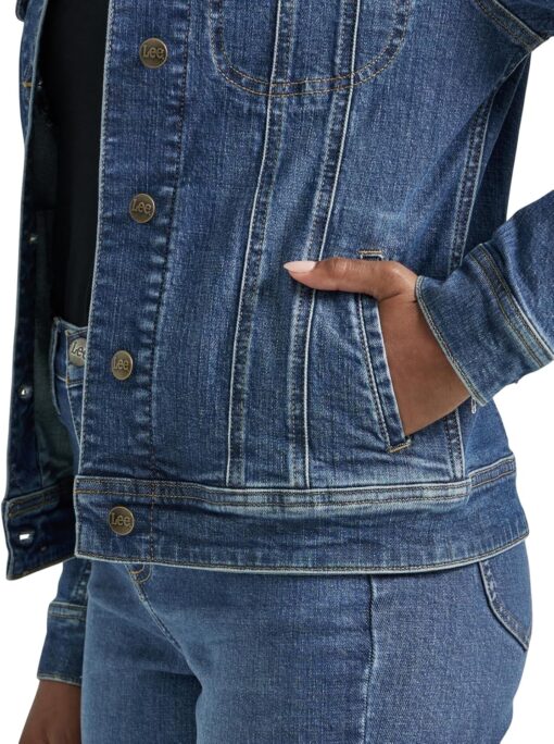 Lee Women's Legendary Rider Denim Jacket - Image 4