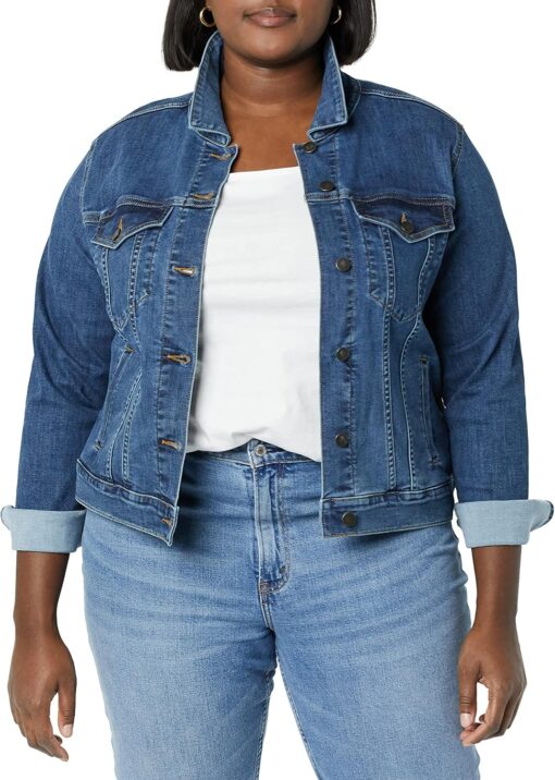 Amazon Essentials Women's Jean Jacket (Available in Plus Size) - Image 4
