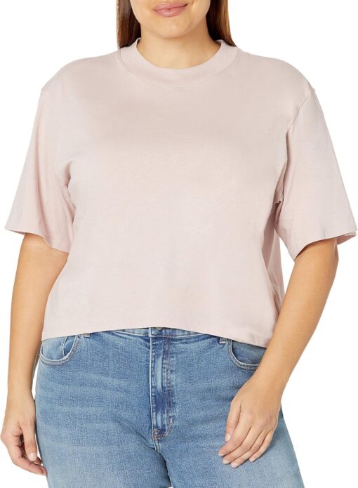 The Drop Women's Sydney Short-Sleeve Cropped Crew Neck T-Shirt - Image 5