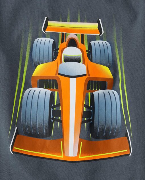 The Children's Place Baby and Toddler Boys' Vehicle Short Sleeve Graphic T-Shirts, Multipack - Image 2