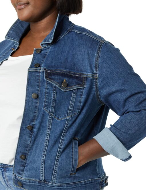 Amazon Essentials Women's Jean Jacket (Available in Plus Size) - Image 5