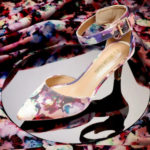 DREAM PAIRS Kitten Heel Low Heel for Women Closed Pointed Toe Pumps Wedding Party Sexy Dress Shoes Lowpointed - Image 4